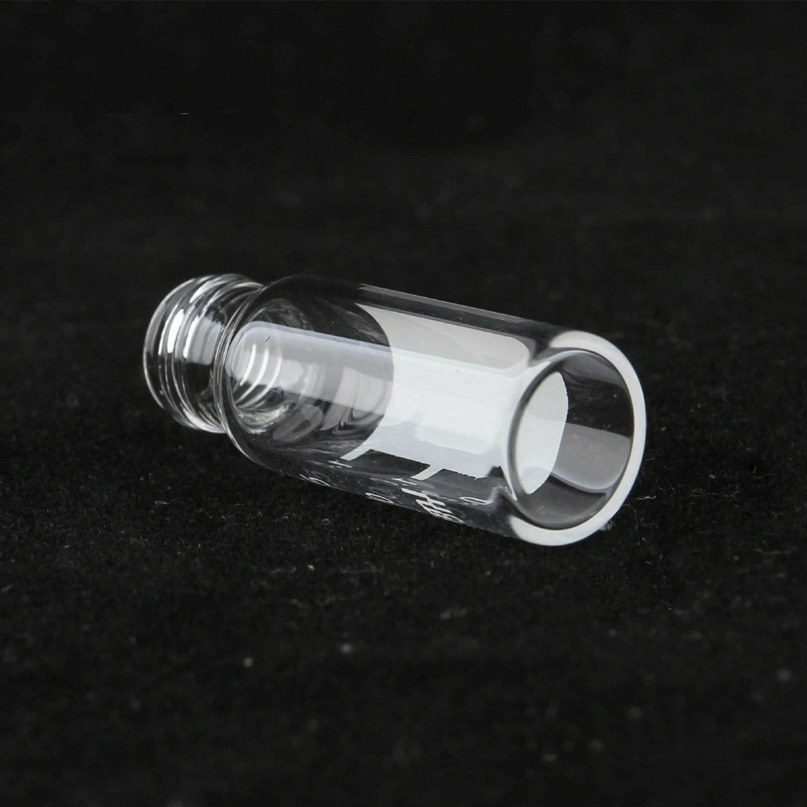 Common use 5.0 Borosilicate Glass HPLC Vials & Caps with patch for sale